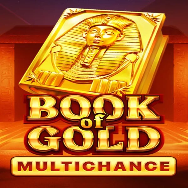 Book of Gold Multichance by Playson, showcased at slotbookof.com – game logo