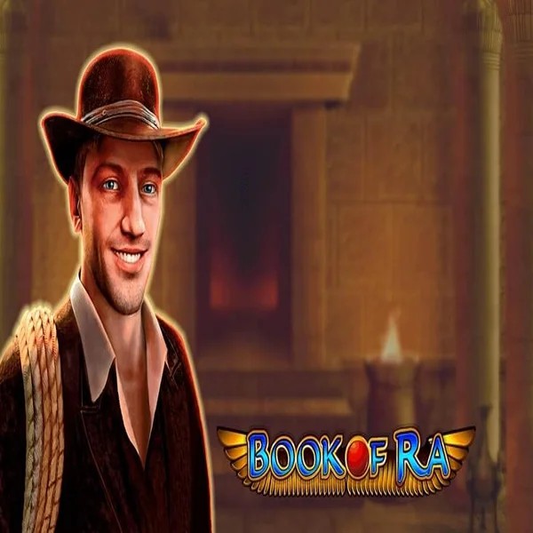 Book of Ra casino game by Greentube – featured logo at Book of Slots